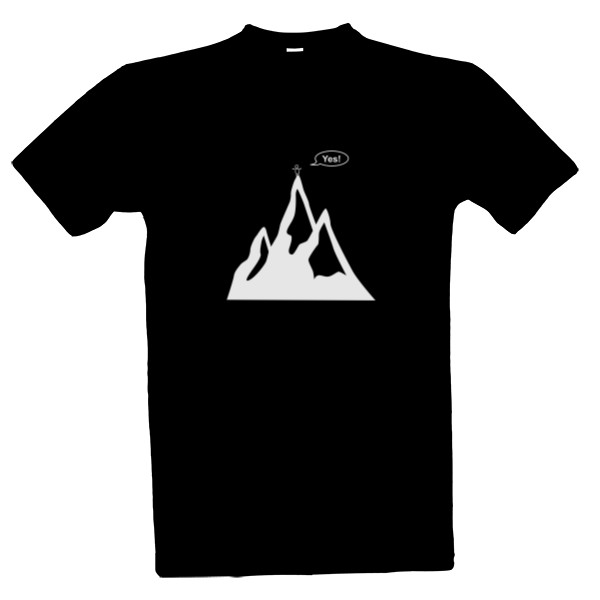 Tričko s potiskem Hora (tmavá)